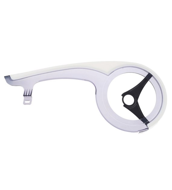 Osłona łańcucha PUMA PC transp/biała z uchwytem