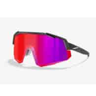 SUPACAZ Okulary ORBITRON Czarny mat, Fire Lazer