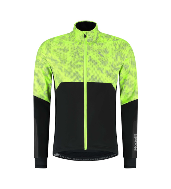 Rogelli bluza ESSENTIAL HI VIS II czarno żółta 4XL
