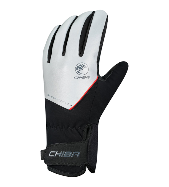 CHIBA Rękawiczki ROADMASTER REFLEX srebrne S