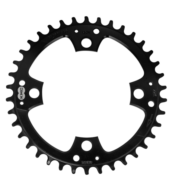 KMC Zębatka 38T 1,9mm BCD104 AL7075 czarna Nar-Wid